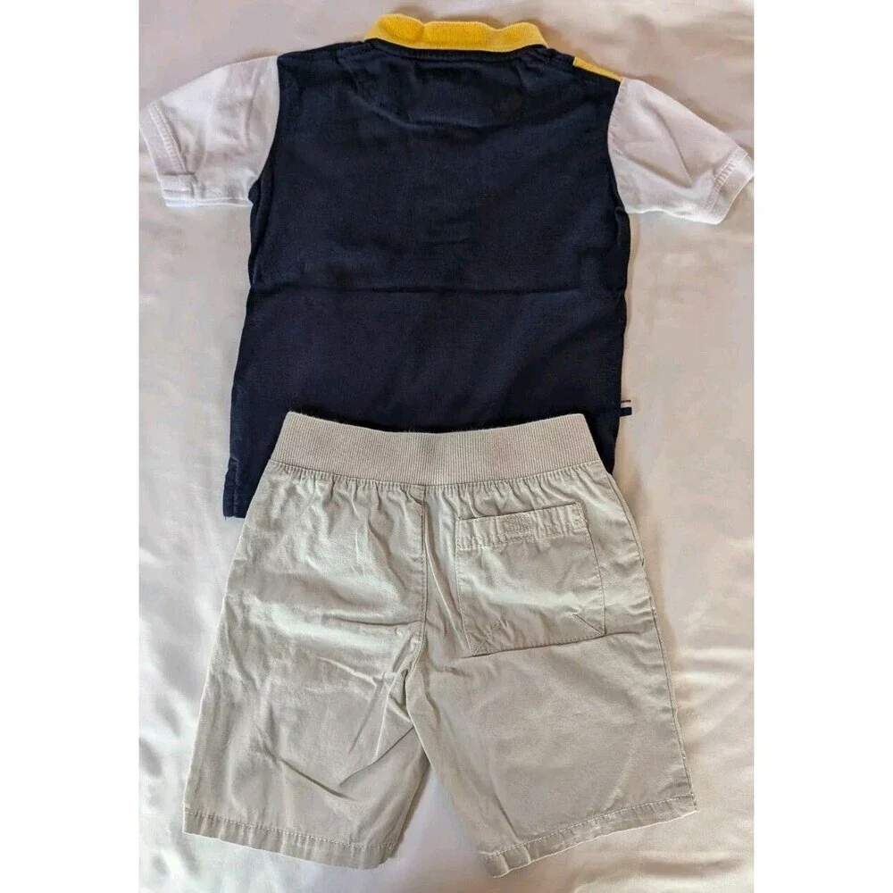 Boys Size 2T Summer Clothing Lot 6 Piece Carter's Polo Children's Place - Picture 7 of 13